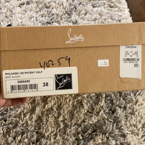 Christian Louboutin Rolando pumps size 38 - Picture 4 of 4